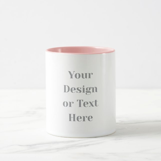 Taza Customizable Your Design or Text Here Personalized (Centro)