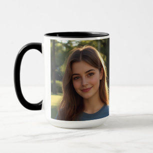 Taza Customized with two photos