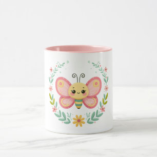 Taza Cuta, primavera/mariposa