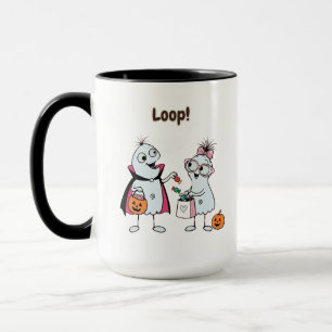 Taza Cute Aesthetic Vampire Ghost Mug - Favorite Treat