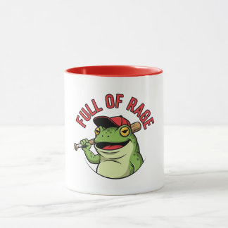 Taza Cute Angry Frog