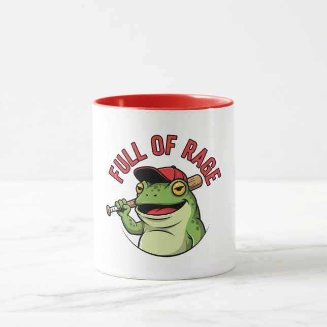 Taza Cute Angry Frog (Centro)