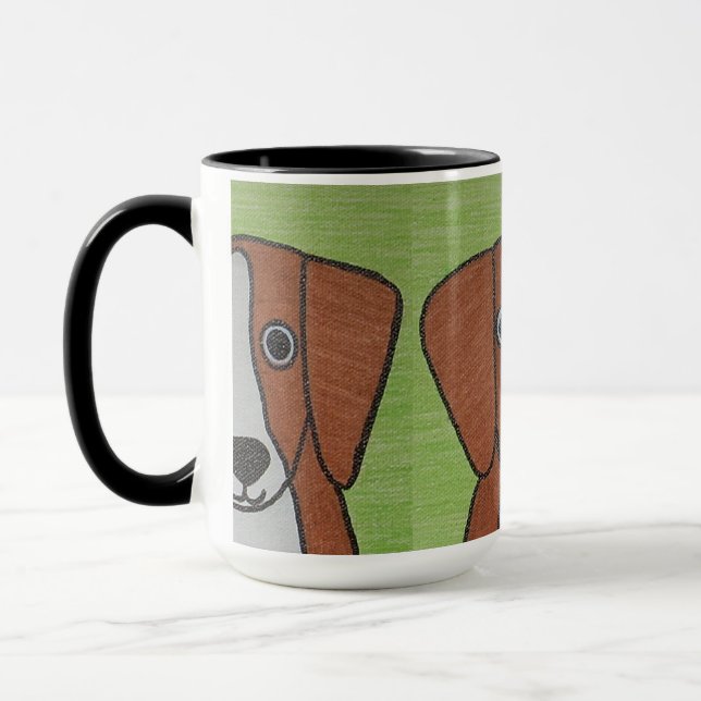 Taza Cute Beagle Coffee Mug (Izquierda)