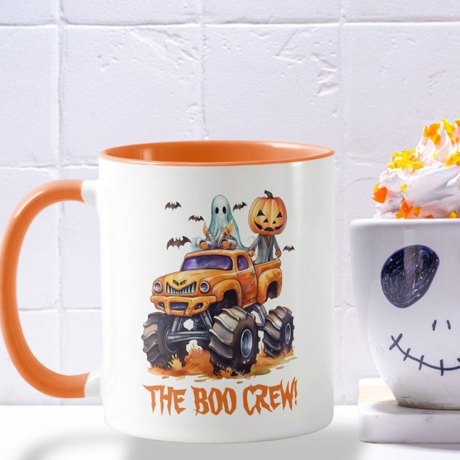 Taza Cute Boo Crew Cute Funny Calabaza Halloween (Subido por el creador)