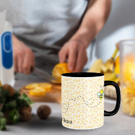 Taza Cute Bumble Bee Coffee Mug