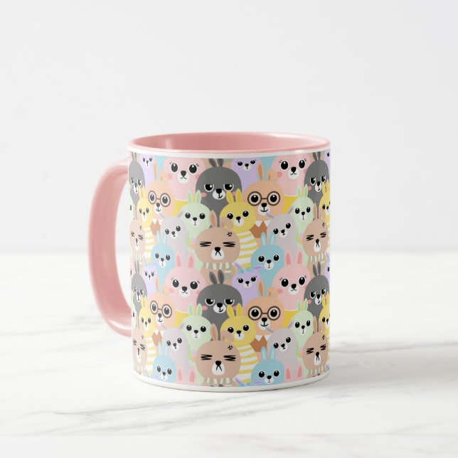 Taza Cute Bunnies (Anverso izquierdo)