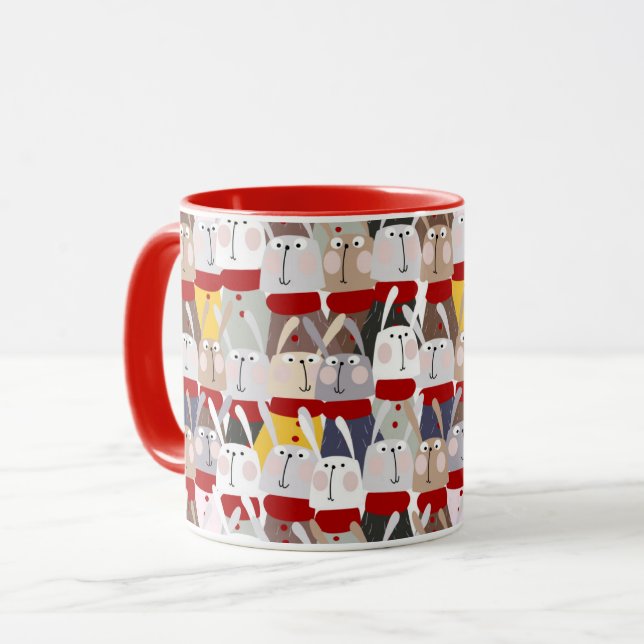 Taza Cute Bunnies (Anverso izquierdo)