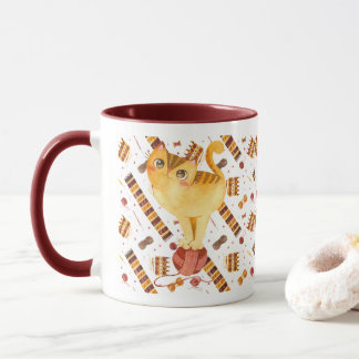 Taza Cute Cat Knit