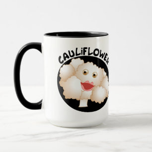 Taza Cute Cauliflower