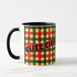 TAZA ¡CUTE CHEQUEADA UNA!
