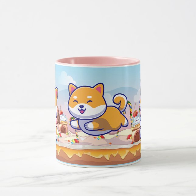 Taza Cute Corgi Mug (Centro)