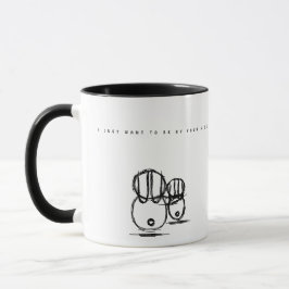 Taza Cute Couple Bunny Mug | Estar De Su Lado