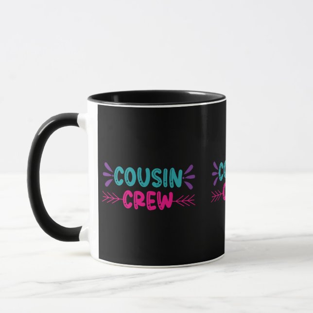 Taza Cute Cousin Crew (Izquierda)