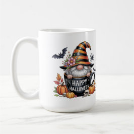 Taza Cute de Halloween con Elfo en Taza de Café |
