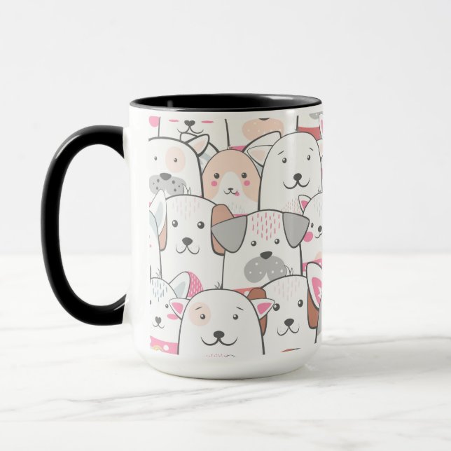 Taza Cute Dogs Mug (Izquierda)