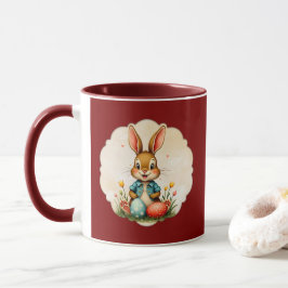 Taza Cute Easter Bunny – Soft Frame - caneca