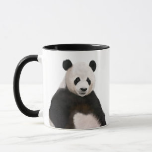 Taza Cute Fluffy Panda Bear