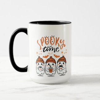 Taza Cute Ghosts  Halloween Spooky Time