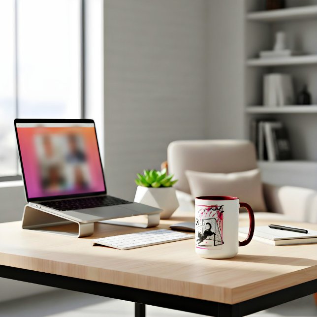 Taza Cute Gift for Cat Lovers & Football Fans (Subido por el creador)