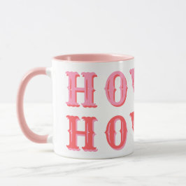 Taza Cute Girly Pink Cowgirl Howdy