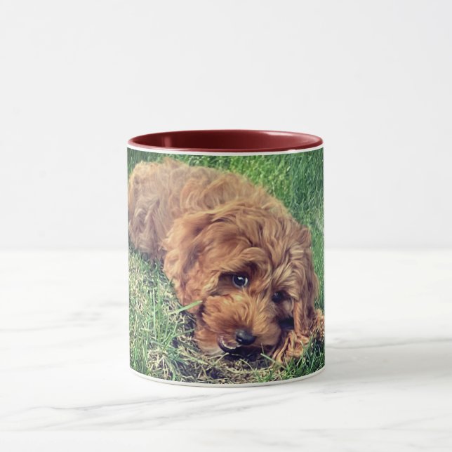 Taza Cute Golden Doodle (Centro)