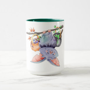 Taza Cute Halloween Bat Mug