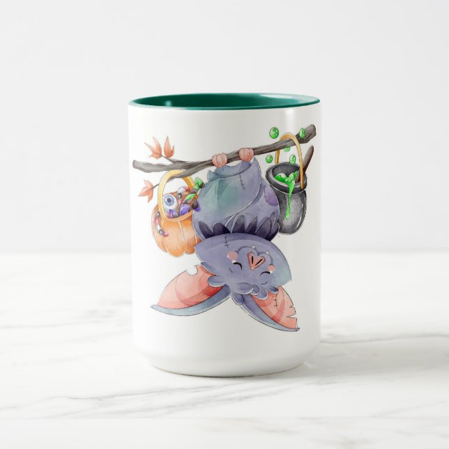 Taza Cute Halloween Bat Mug (Centro)