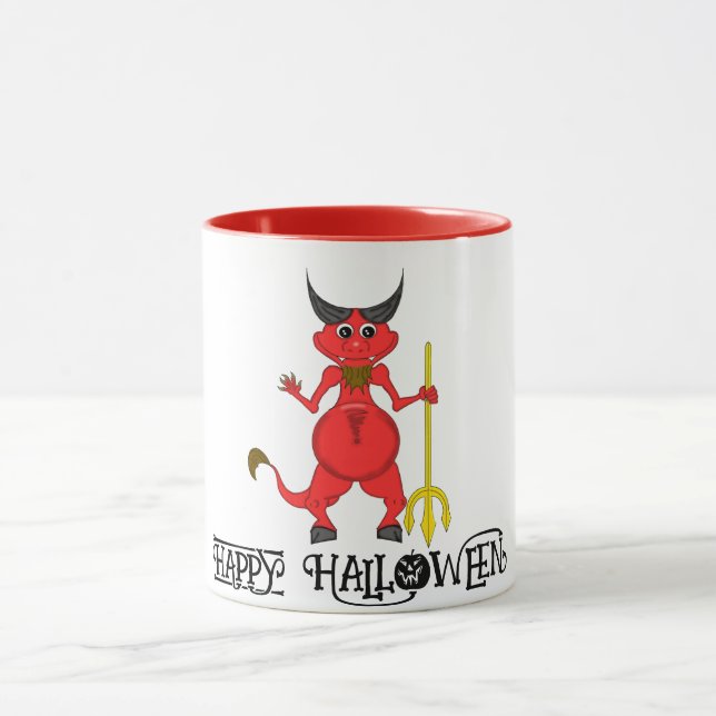 Taza Cute Halloween Demon (Centro)