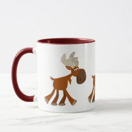 Taza Cute Happy Personalizado Moose