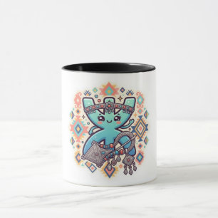 Taza Cute Kawaii Amazigh Yaz Símbolo Berber Pegatina