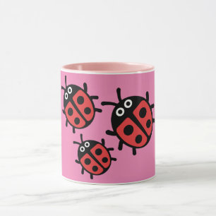 Taza Cute Kids ladybird Family