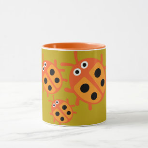 Taza Cute Kids ladybird Family