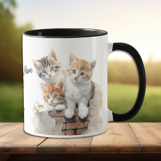 Taza Cute Kittens Mejor Gato Mamá Jamás Mug (Subido por el creador)