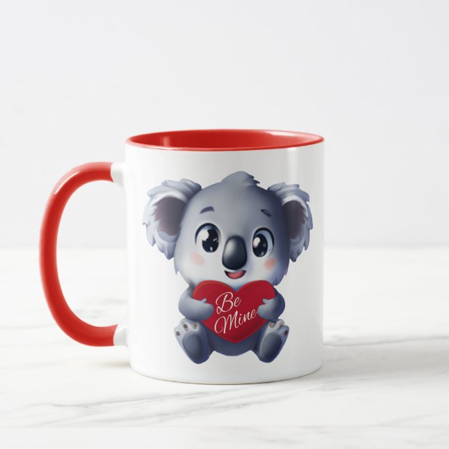 Taza Cute Koala Valentine Mug (Izquierda)
