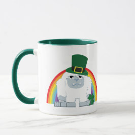 Taza Cute Leprechaun Yeti