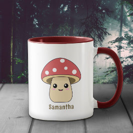 Taza Cute Mushroom