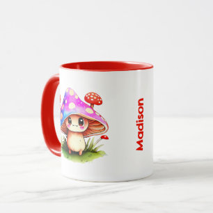 Taza Cute Mushroom