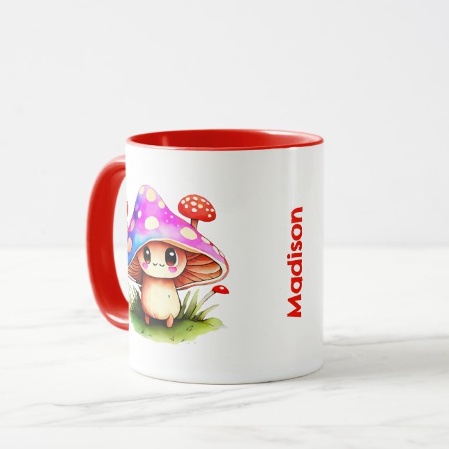 Taza Cute Mushroom (Anverso izquierdo)