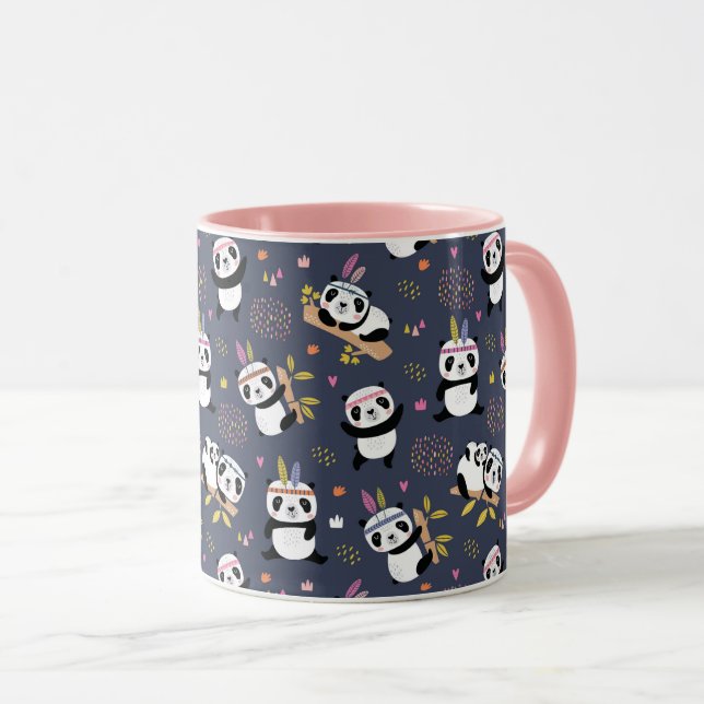 Taza Cute Pandas Mug (Anverso derecho)