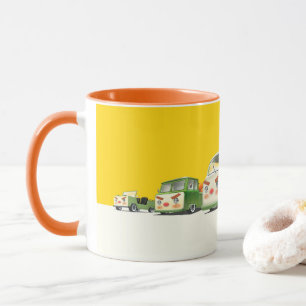 Taza Cute Personalizado Cars Lineup