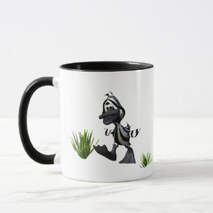 Taza Cute Personalizado Zebra Duck
