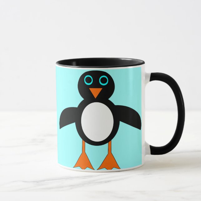 Taza Cute Pingüino Mug (Derecha)