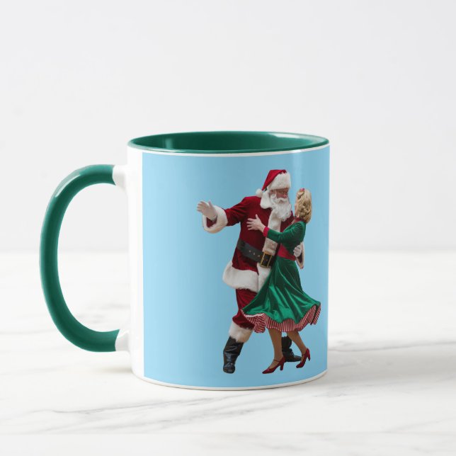 Taza Cute Santa Dancing (Izquierda)