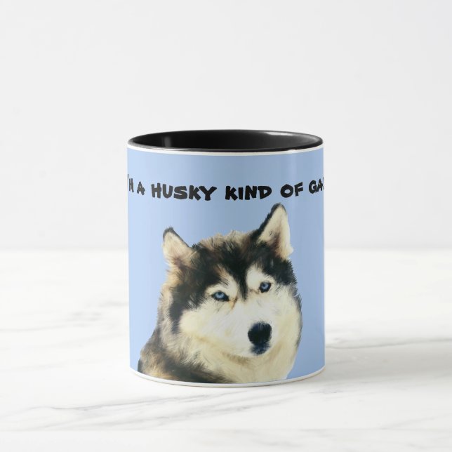 Taza Cute Siberian Husky Mug (Centro)