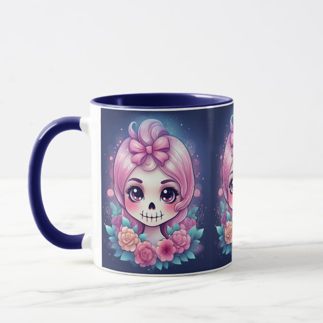 Taza Cute Skull Mug (Izquierda)
