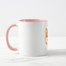 Taza Cute Sonriendo Shiba Inu Perro Nombre Personalizad
