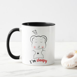 Taza Cute, soy la peluca del oso - el oso Minimalista