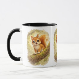 Taza Cute Squirrel Coffee Mug – Adorable Baby Squirrel