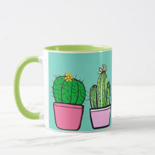 Taza Cute Succulent Coffee Mug