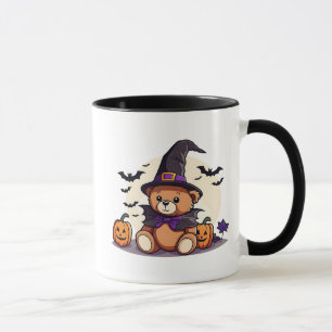 Taza Cute Teddy Halloween